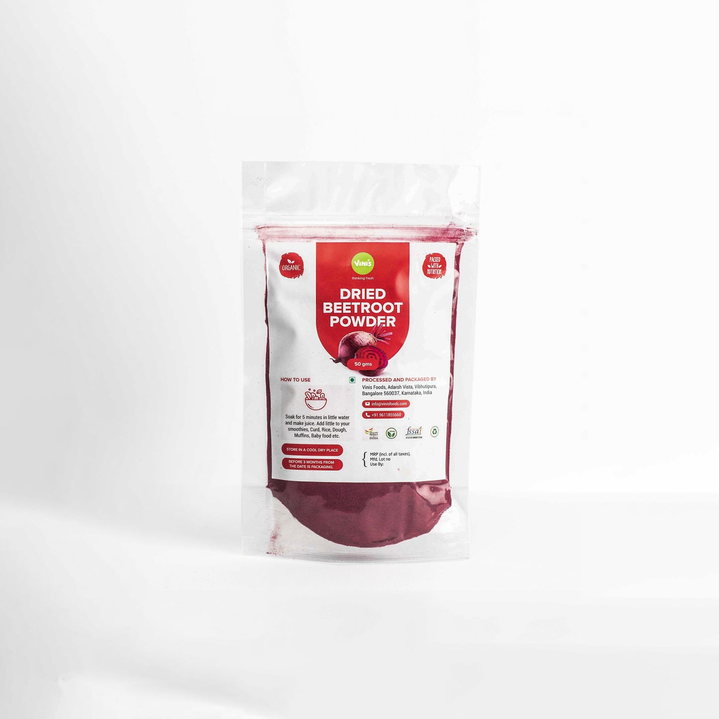 Dried Beetroot Powder