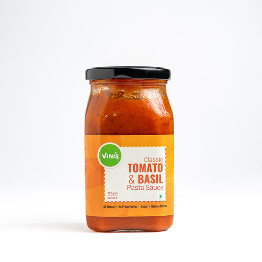 Classic Tomato And Basil Pasta Sauce