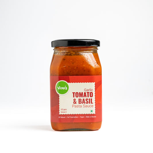 Tomato Basil And Garlic Pasta Sauce