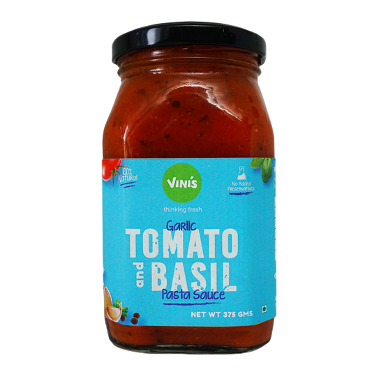 Tomato Basil And Garlic Pasta Sauce